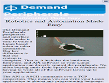 Tablet Screenshot of demandperipherals.com